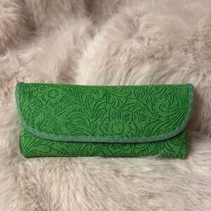 Glasses Case - Green Floral